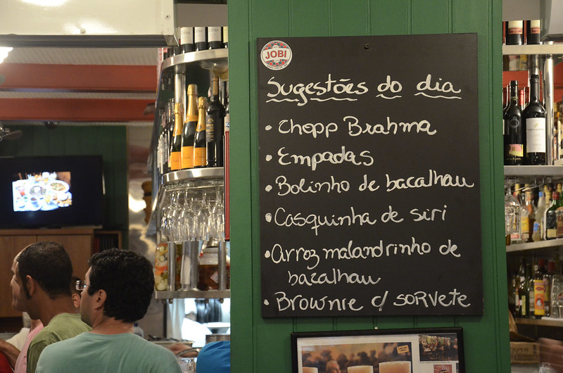Ambiente de boteco