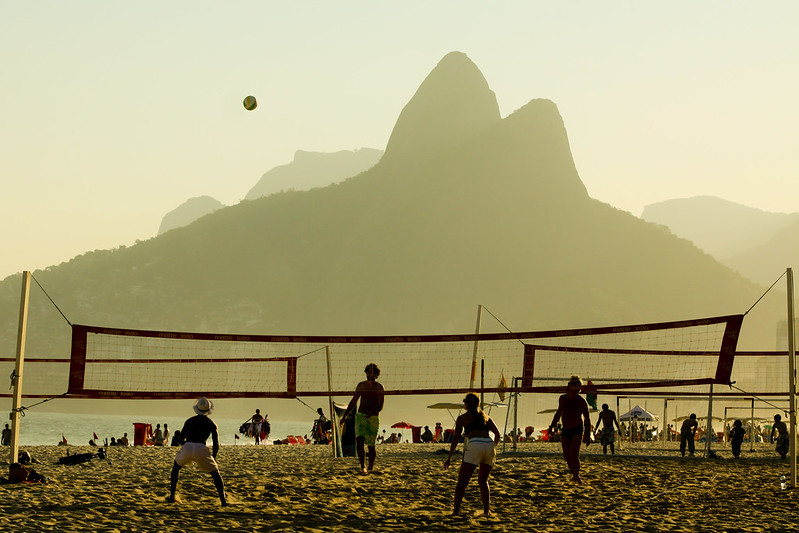 V&ocirc;lei na Praia de Ipanema