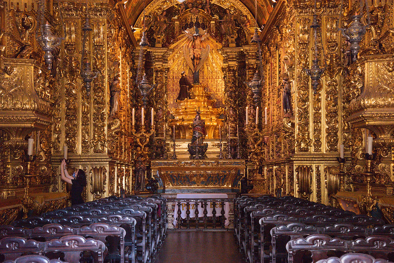 Interior do Museu Sacro Franciscano