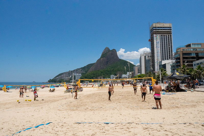 V&ocirc;lei na Praia de Ipanema