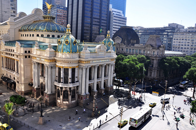 Teatro Municipal e Museu Nacional de Belas Artes
