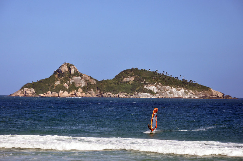 Windsurf na Barra da Tijuca