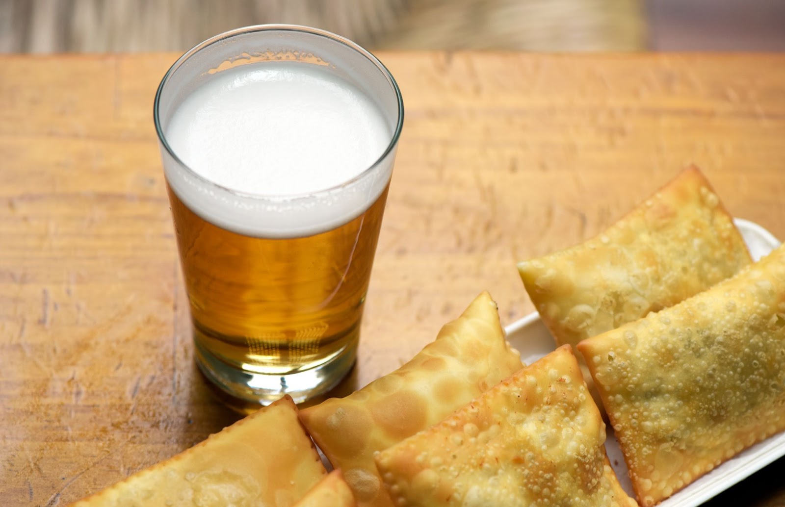Chopp e pastel